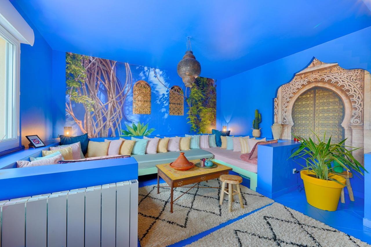 Luxury Jardin Majorelle Paris Orly Avec Jacuzzi Vigneux-sur-Seine Exterior foto