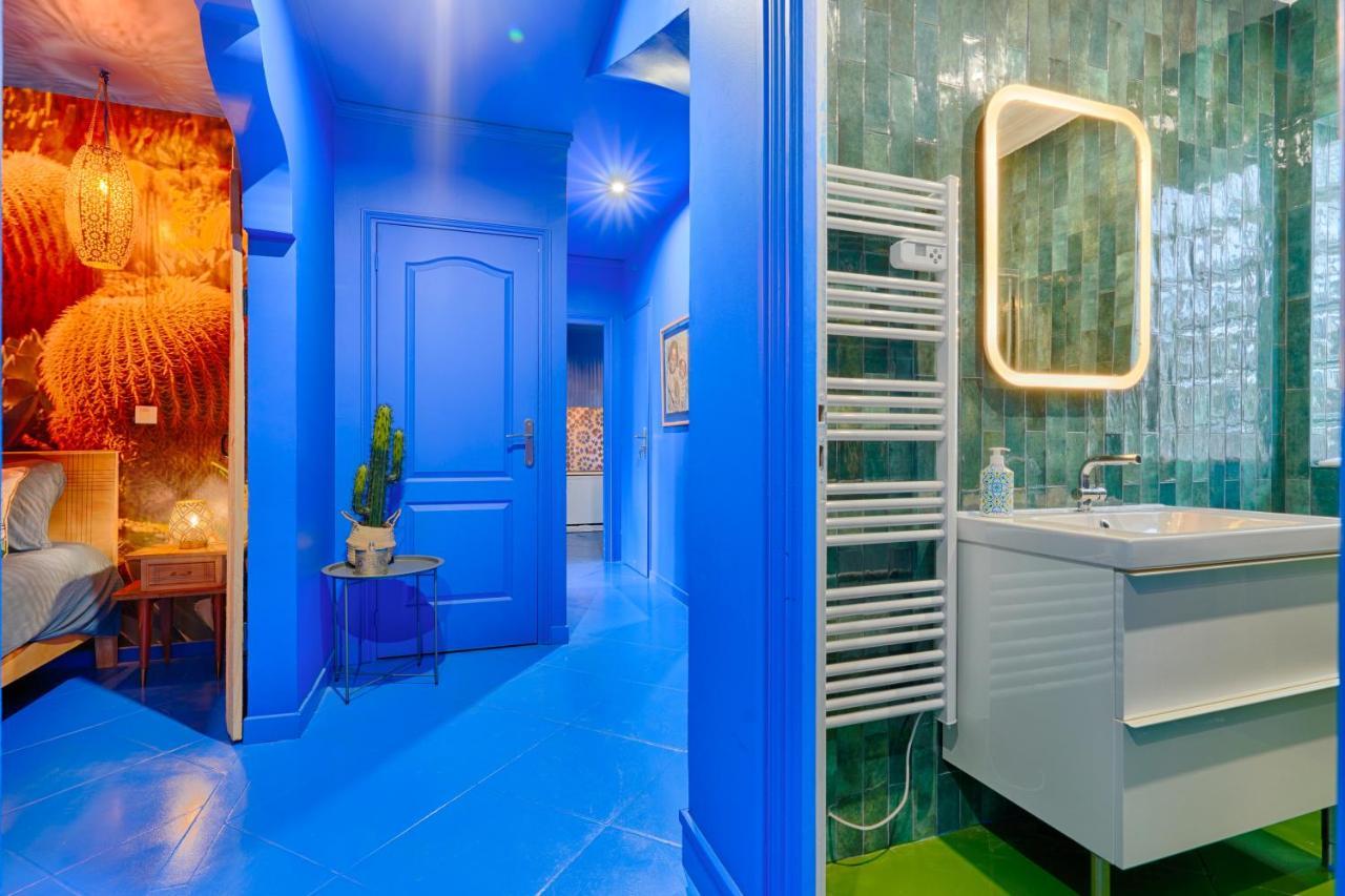 Luxury Jardin Majorelle Paris Orly Avec Jacuzzi Vigneux-sur-Seine Exterior foto